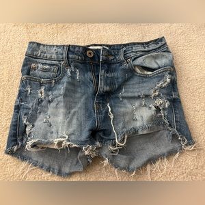 Pistols denim shorts
